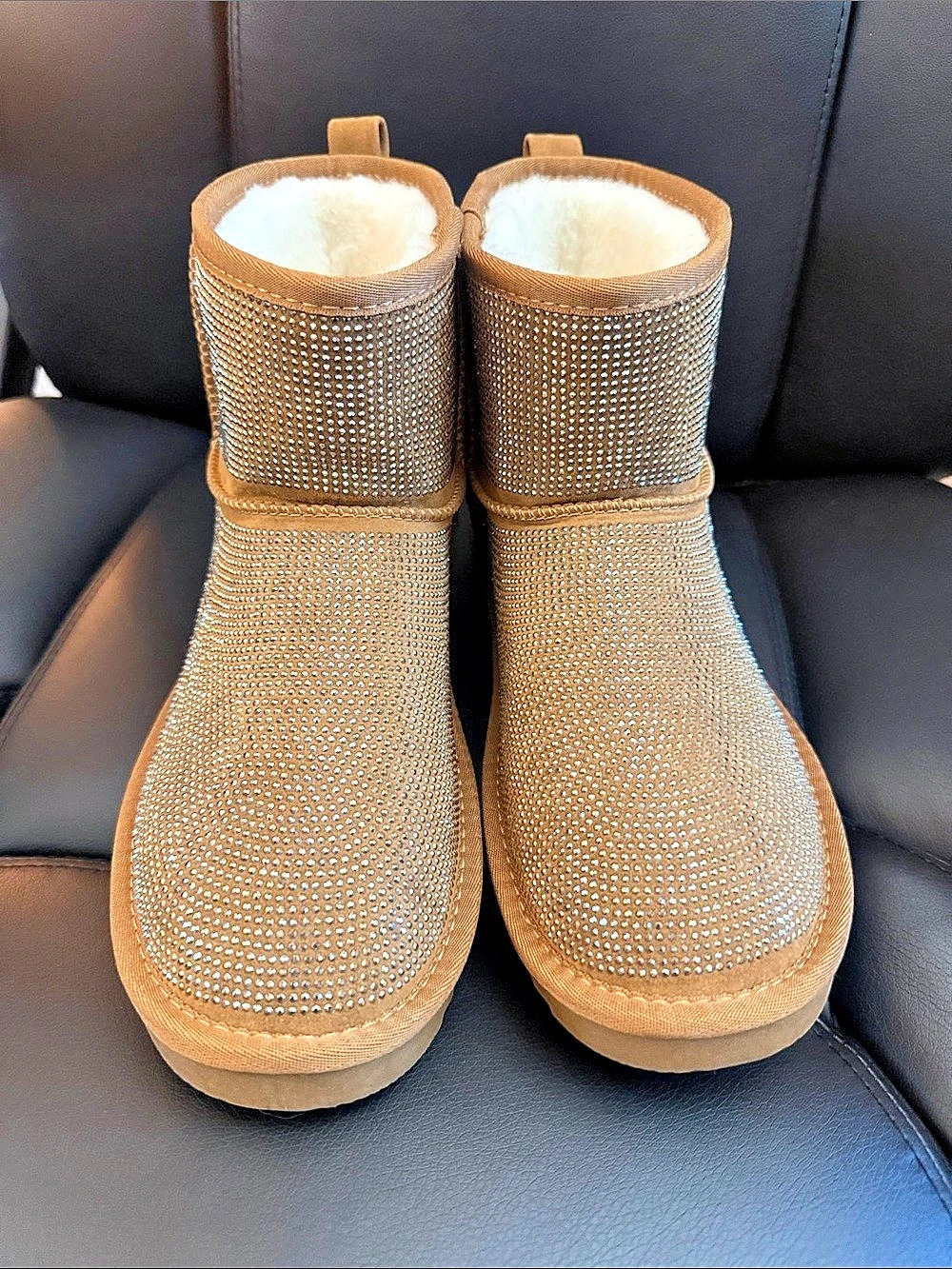 Ccocci Winter Boots Brown US 8.5 New